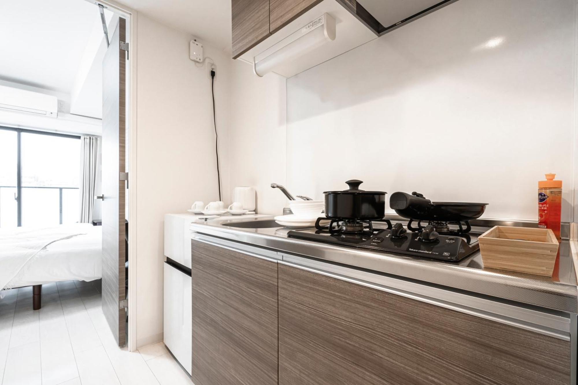 和悦 中之岛 Apartment Osaka Bagian luar foto