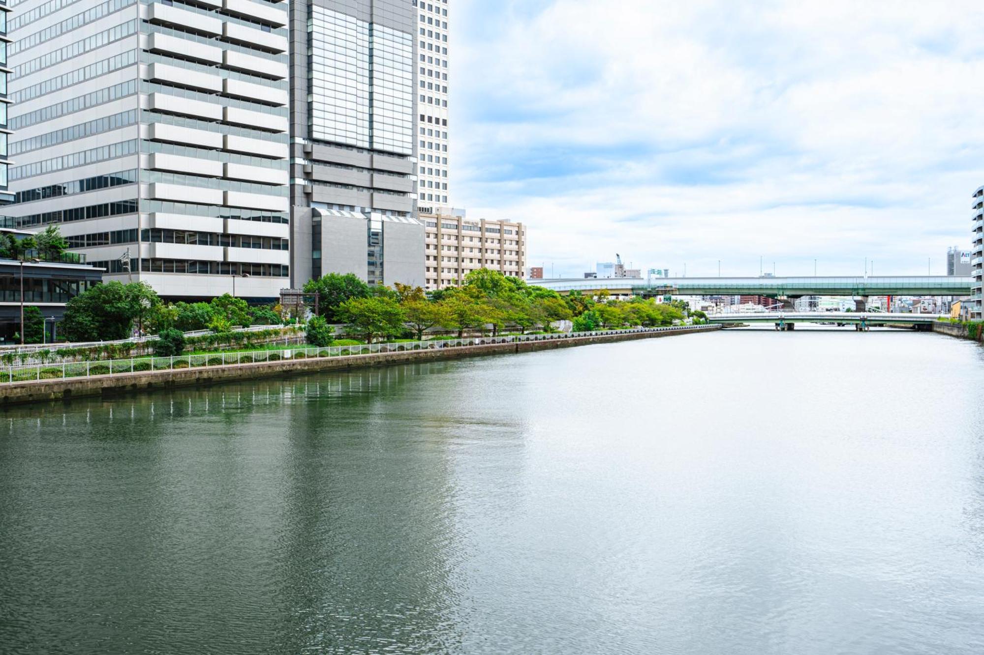 和悦 中之岛 Apartment Osaka Bagian luar foto